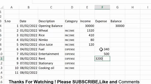 Maintain Daily Income and Expense Report in Excel by learning Center смотреть онлайн