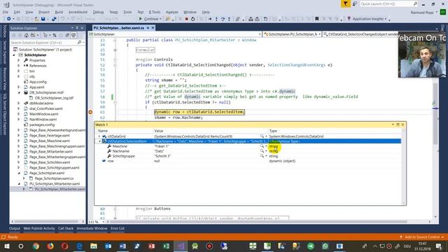WPF DataGrid SelectedItem Get Column Anonymous Type To Dynamic смотреть онлайн