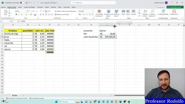 EXCEL DO ZERO - AULA 05 - DESCUBRA COMO TIRAR O #### DA COLUNA DA SUA TABELA смотреть онлайн