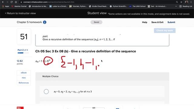 Python for Discrete Math Class at Oakton Community College, October 3, 2021... смотреть онлайн