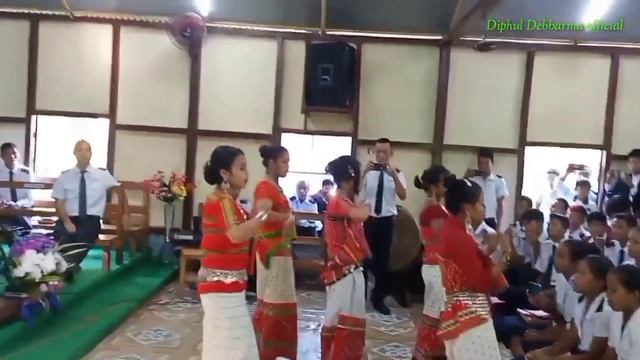 Subrai no manwi chwng"Kokborok gospel group dance video смотреть онлайн