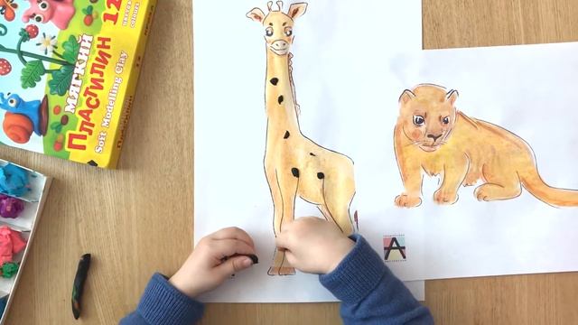 Пятнистые животные - развивашка для детей смотреть онлайн