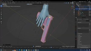 Как создать анимацию перезарядки оружия в Blender | Часть 1