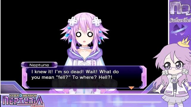 NEP GAME START! Hyperdimension Neptunia Re;Birth1 Episode 1 смотреть онлайн