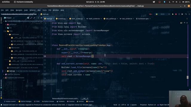 Remove Black Screen At Startup and Reduce the Loading Time in Kivy {/Android} смотреть онлайн