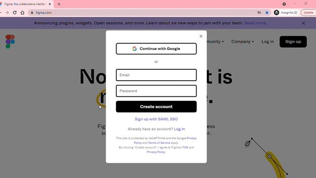 How to Create an Account in Figma смотреть онлайн