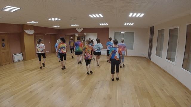 45 DEGREES Line Dance (DEMO & TEACH) смотреть онлайн