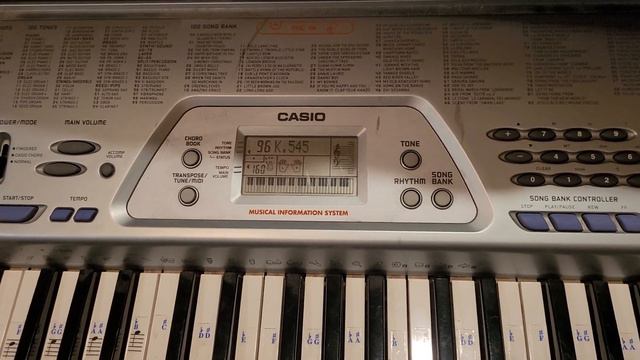 Piano Sonata K.545 1st mov | 160 BPM | CASIO CTK-491 смотреть онлайн