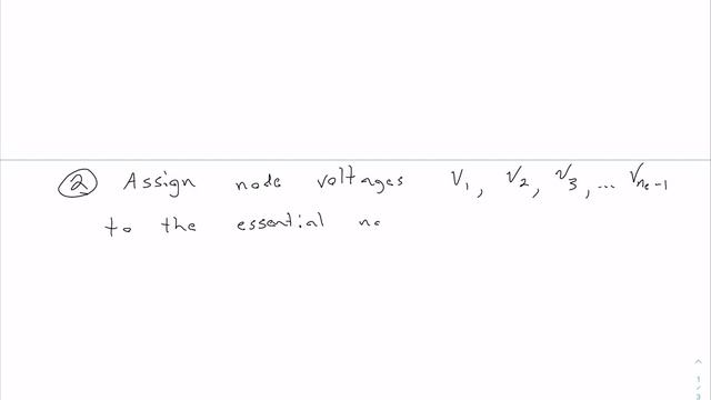 Node Voltage Method - Analysis Steps смотреть онлайн