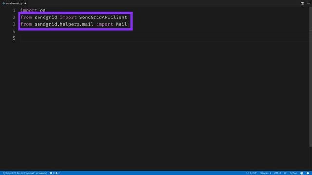 How to Send Email with Python and Twilio SendGrid смотреть онлайн