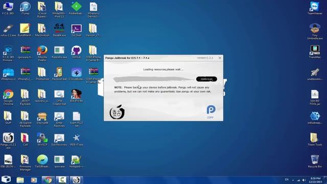 iPhone 4 iOS 7.1.2 - Jailbreak Untethered with PANGU (No PC BOOT) смотреть онлайн