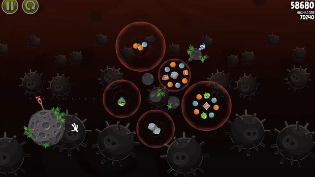 Let's Play Angry Birds - Space (DANGER ZONE 12) смотреть онлайн