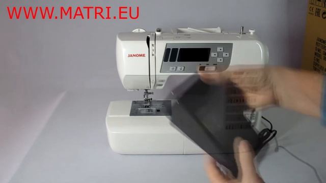 Janome 360 DC Sewingmachine What's In The Box
