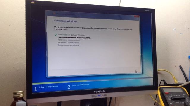 Как установить Windows 7 с флешки? через БИОС. смотреть онлайн