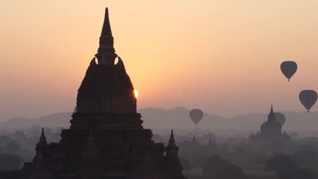 Myanmar (Burma) / Magic Sunrise . Мьянма (Бирма) / Волшебный восход. смотреть онлайн