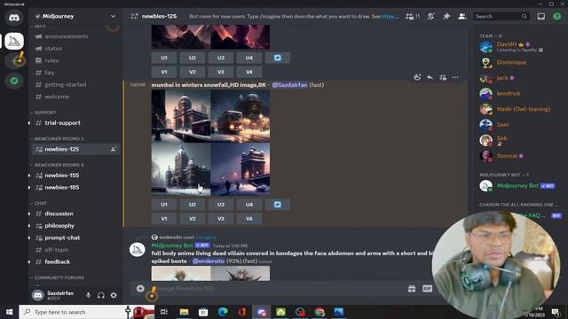 AI Image Generate Hindi Tutorial | Midjourney смотреть онлайн