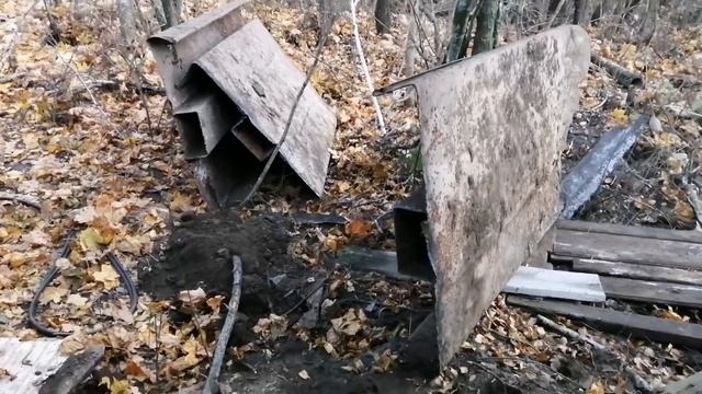 С сыном были в шоке,заглянув в сараи...Первый раз режу автогеном)КопМеталла смотреть онлайн