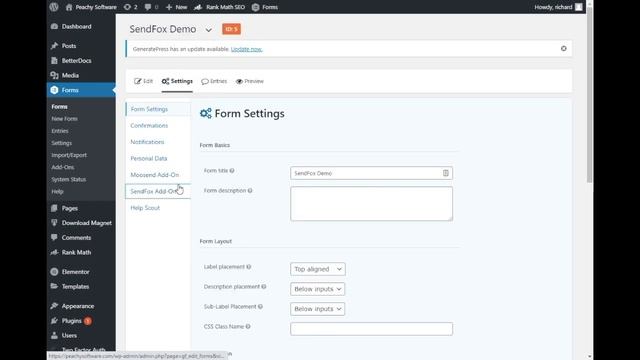 SendFox Gravity Forms WordPress Plugin смотреть онлайн