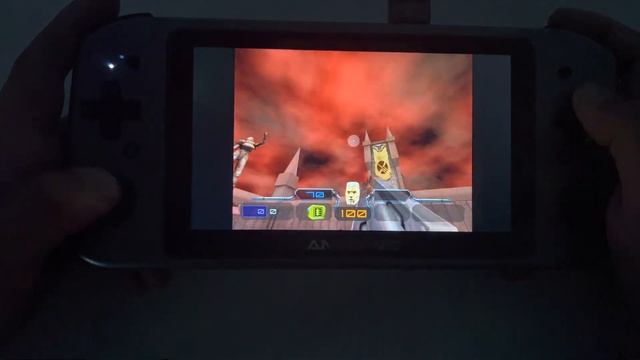 Anbernic Win600 3050e Dreamcast Quake3 смотреть онлайн