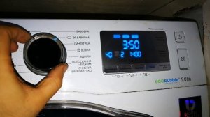 Обзор стиральной машины Samsung на 9 кг загрузки