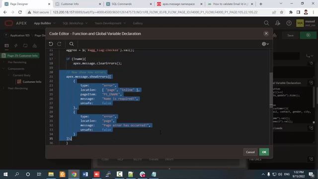 Crud Operation from HTML page in Oracle Apex by ajax callback (part-1) смотреть онлайн