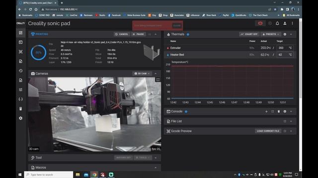 Creality Sonic pad- remote 3D printing смотреть онлайн