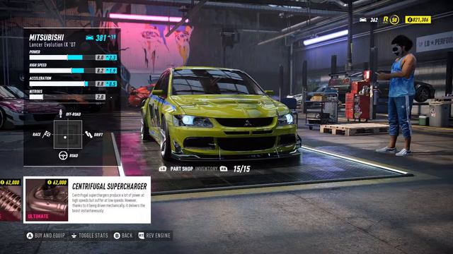 Need For Speed HEAT - Mitsubishi Lancer Evolution IX MR [ 2fast 2furious ]