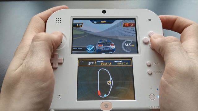 NASCAR Unleashed Nintendo 2DS/3DS Handheld Gameplay смотреть онлайн