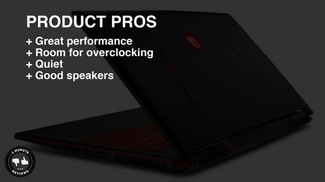 MSI GL63 8SC-059 15.6" Gaming Laptop review - Overall Rating: 8.4 / 10 смотреть онлайн