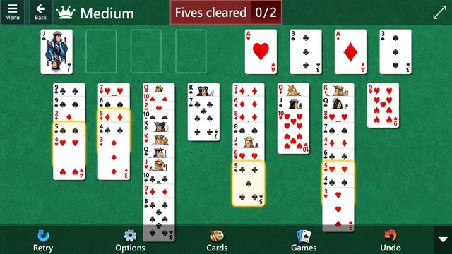 Microsoft Solitaire Collection: FreeCell - Medium - February 5, 2023 смотреть онлайн