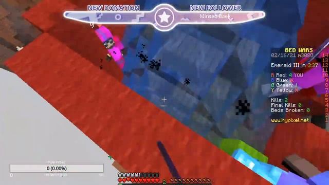 New Skin? | Playing Minecraft Bed Wars!