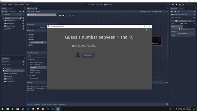 17. Learning to Program - VisualScript (GuessMyNumber) смотреть онлайн