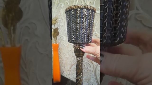 Настольная лампа своими руками из ничего за копейки смотреть онлайн