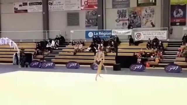 Clotilde Badou Championnat de France 2022 NatA 16/17 ans Cerceau смотреть онлайн