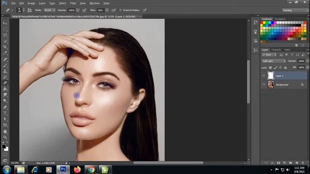Cara Memutihkan Kulit di PHOTOSHOP 2021 смотреть онлайн