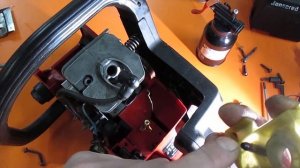 Капитальный ремонт бензопилы Husqvarna 40 и Jonsered 2041