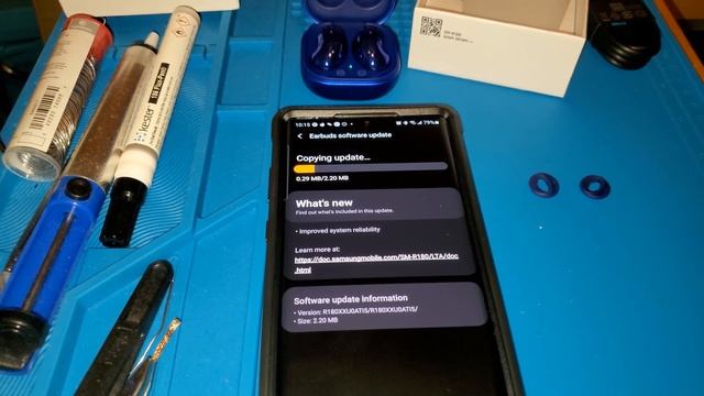 Samsung Galaxy Buds Live Mystic Blue Review смотреть онлайн