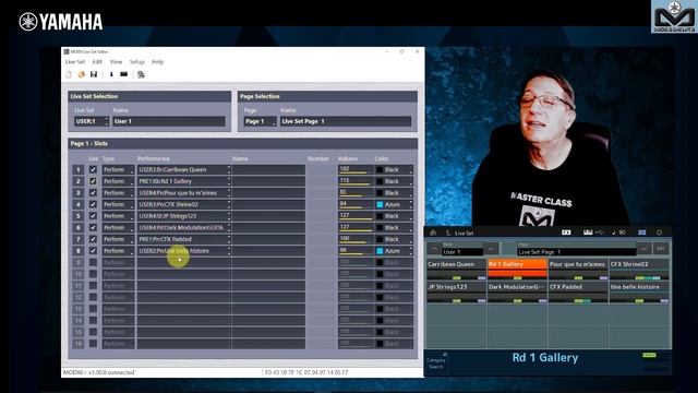 Yamaha MODX+ Basique | John Melas Live Set Editor (French with subtitles) смотреть онлайн