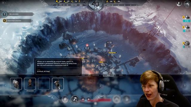 The Kids Are On Their Own! (#16) Let's Play! Frostpunk Gameplay (Hard) A New Home смотреть онлайн