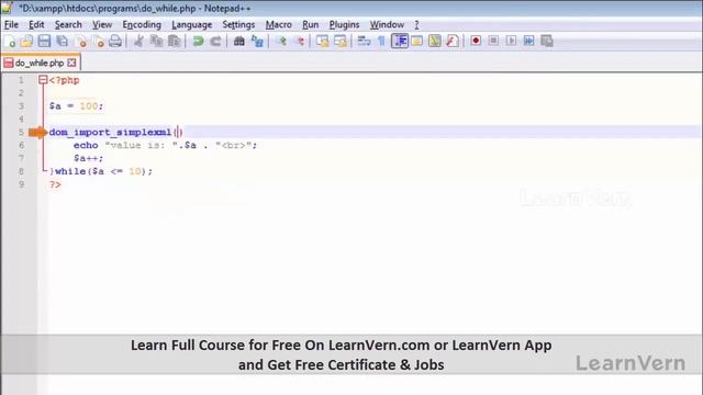 What is Loops in PHP? Different Types of Loops in PHP | Video in Hindi | LearnVern смотреть онлайн