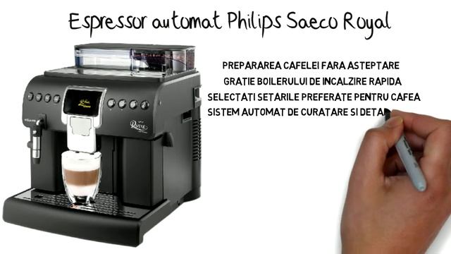 Espressor automat Philips Saeco Royal смотреть онлайн