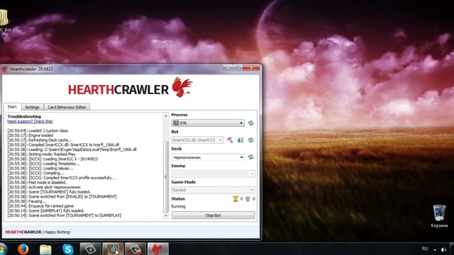 Бот для HearthStone   HearthCrawler обзор, гайд,золото
