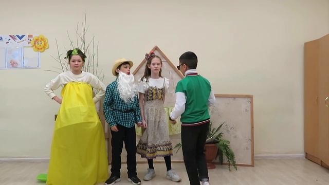 МБОУ "Шемуршинская СОШ", "Кружок "Театральный", 4 в класс. Конкурс Театральное Поволжье. смотреть онлайн