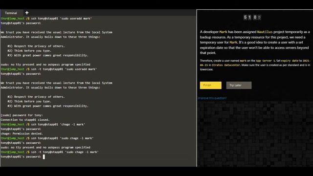 Linux User Expiry KodeKloud Engineer Task смотреть онлайн