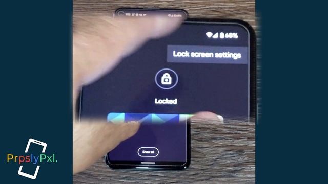 How to Enable Lock Screen Icons on Android 12 Beta 5 смотреть онлайн
