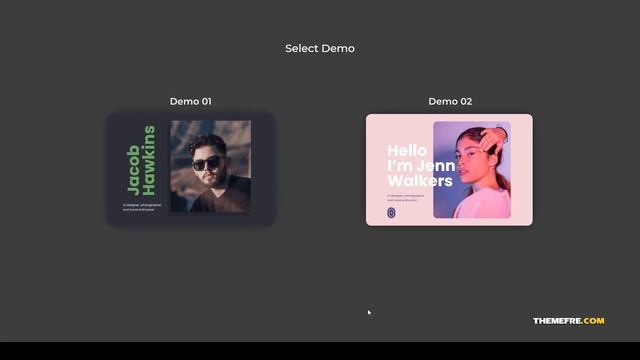 Fabius - Resume WordPress Theme cv unique Yui смотреть онлайн