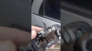 Замена внешней ручки двери Лада Калина