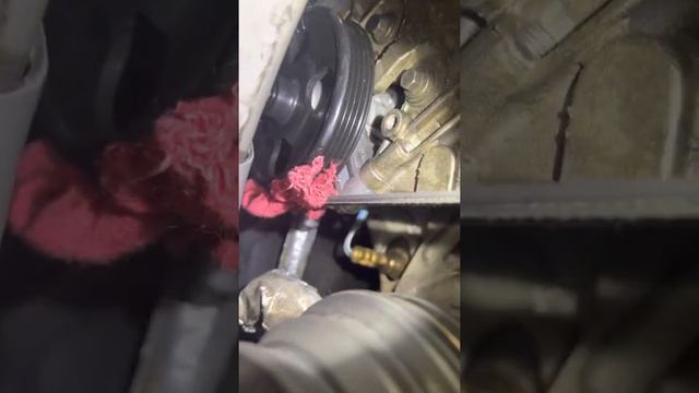 Ford Edge power steering belt installation without special tools смотреть онлайн