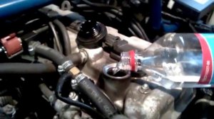 Промывка двигателя керосином (Tracker)