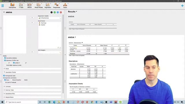 Stats Apps Tutorials: 20. Repeated measures ANOVA, 2-way ANOVA, and mixed models in JASP смотреть онлайн